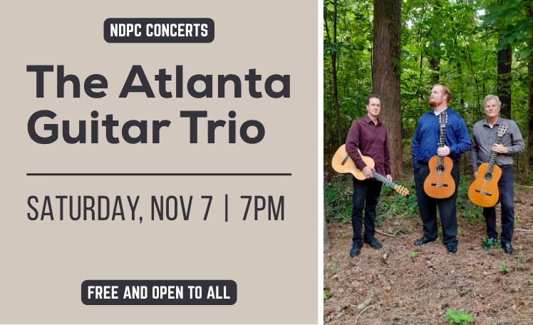 Atlanta Guitar Trio NDPC Concert Series